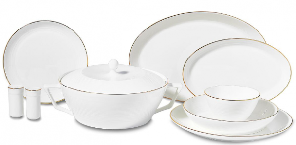 Korkmaz Lines Collection A8264 58 Parça Yemek Takımı