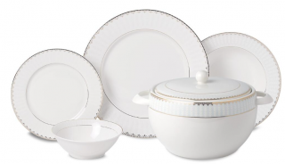 Korkmaz Perla A8379 60 Parça Yemek Takımı