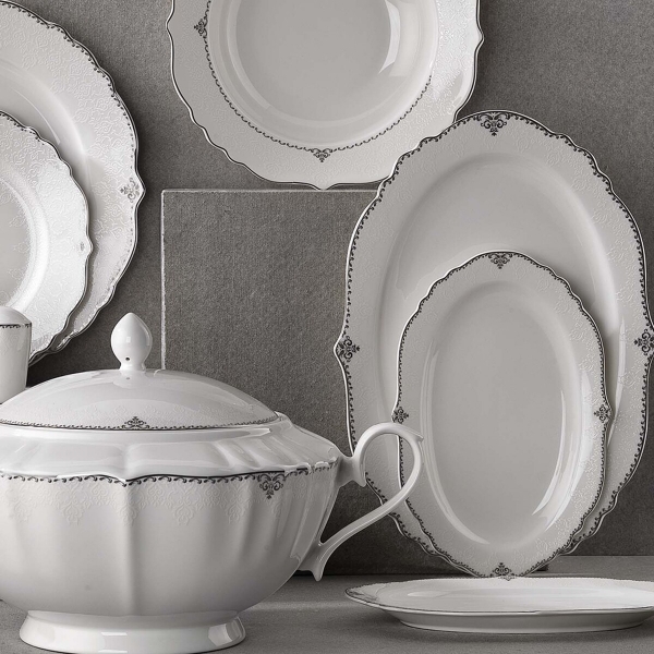 Schafer Nancy PLT-01 60 Parça Yemek Takımı