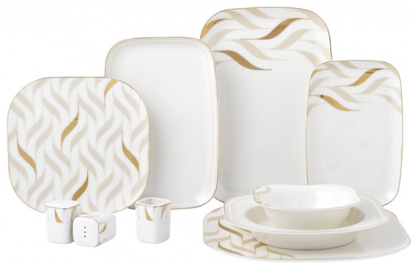 Korkmaz Eva Collection A8050 58 Parça Yemek Takımı