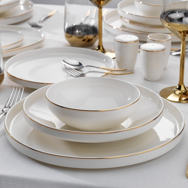 Schafer Adel GLD02 56 Parça Yemek Takımı