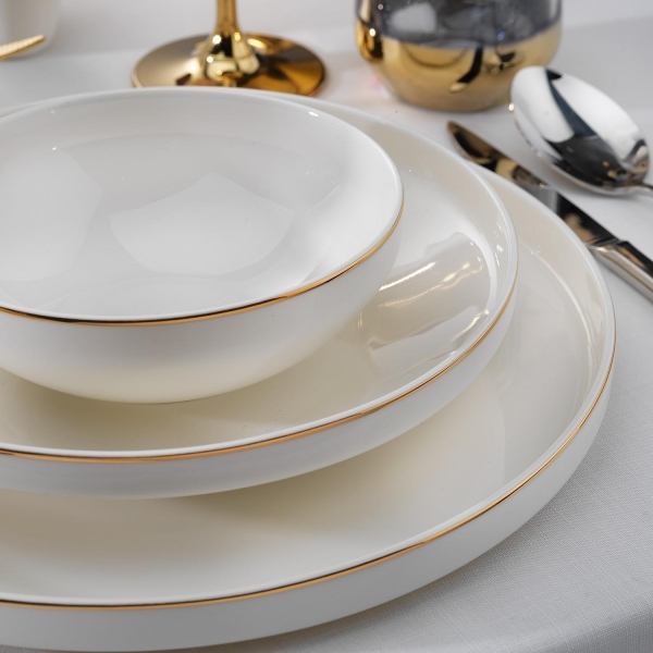 Schafer Adel GLD02 56 Parça Yemek Takımı