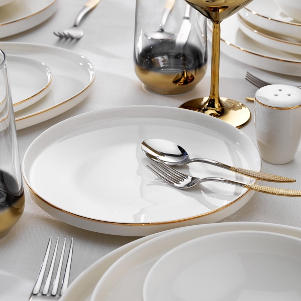 Schafer Adel GLD02 56 Parça Yemek Takımı