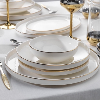 Schafer Adel GLD02 56 Parça Yemek Takımı