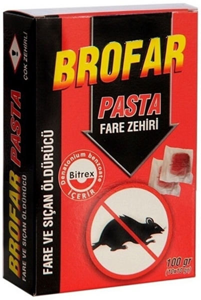 Brofar Pasta 100 gr Haşere İlacı