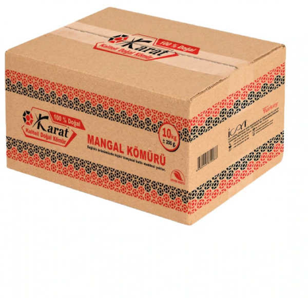 Karat Briket Mangal Kömürü 10 Kg