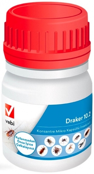 Vebi Draker 10.2 CS 50 ml Haşere İlacı (50 ml / Sıvı)