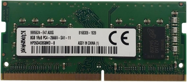 Kingston HP26D4S9S8MD-8 8 GB 2666 MT