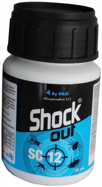 Shock Out SC 12 50 ml Haşere İlacı (50 ml)
