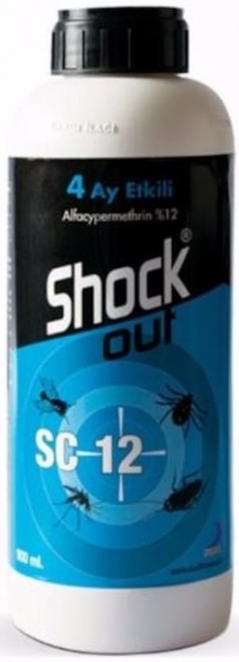 Shock Out SC 12 900 ml Haşere İlacı (900 ml)
