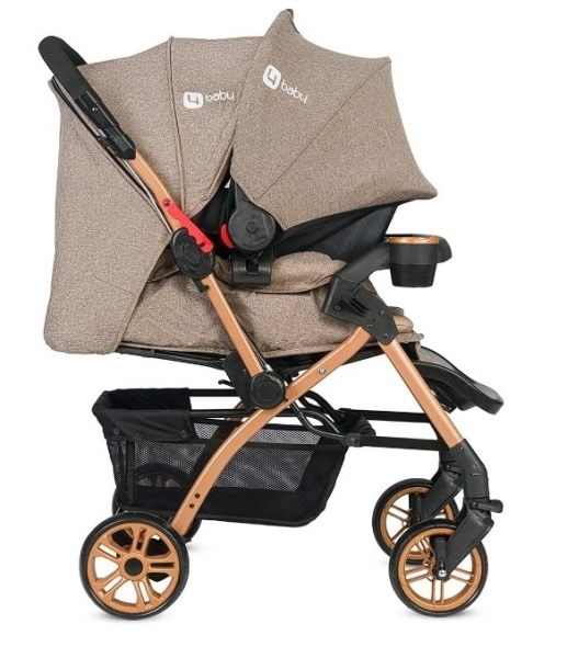 4 Baby Active Gold AB 440 Travel Sistem Bebek Arabası