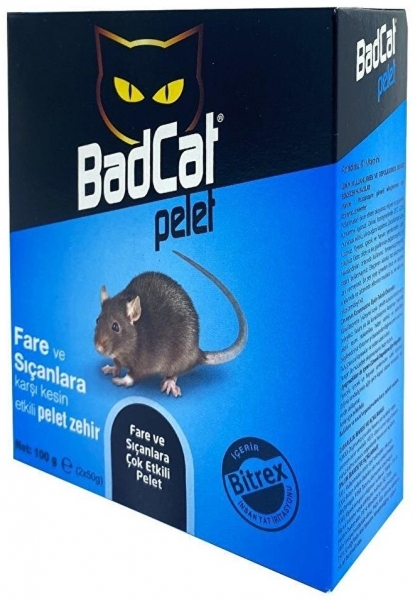 BadCat Pelet 100 gr Haşere İlacı