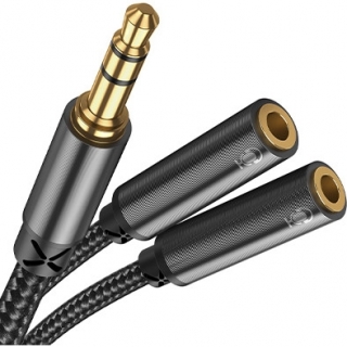 Joyroom SY-A04 Splitter Y Kulaklık Ayırıcı Ses Dönüştürücü