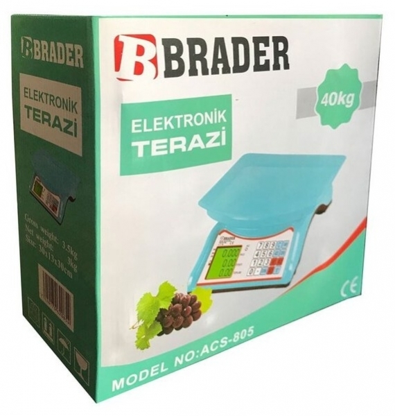 Brader Acs-802 Mutfak Terazisi