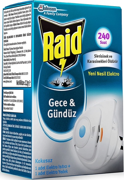 Raid Gece&Gündüz Haşere İlacı