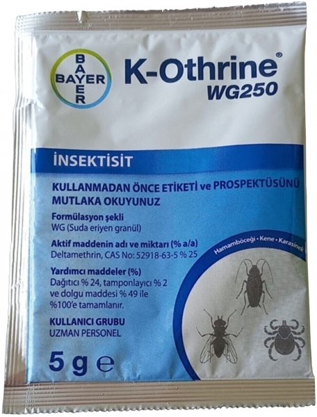 Bayer K-Othrine WG250 5 gr Haşere İlacı