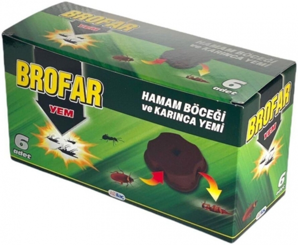 Brofar Hamam Böceği ve Karınca Yemi Haşere İlacı