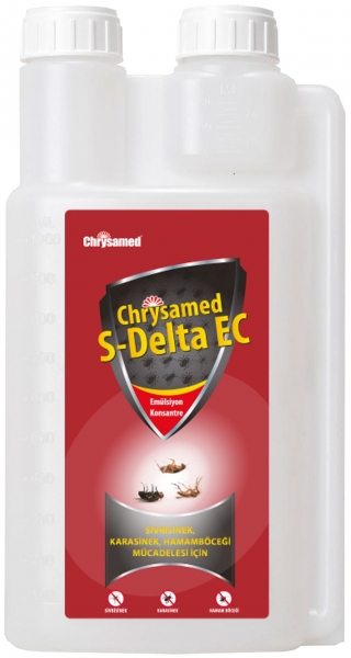 Chrysamed S-Delta EC Ölçekli 1 lt Haşere İlacı