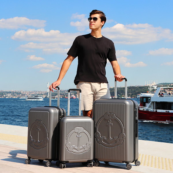 Biggdesign Ocean ABS 3'lü Valiz Seti