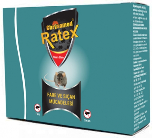 Chrysamed Ratex Mum Blok 100 gr Haşere İlacı