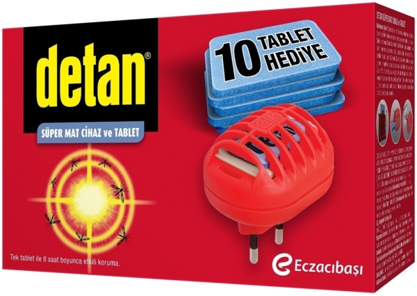 Detan Süper Mat 10 Tablet Haşere İlacı