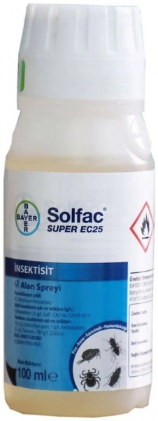 Bayer Solfac Super EC-25 100 ml Haşere İlacı