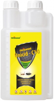 Chrysamed Unicid-C10 Ölçekli 1 lt Haşere İlacı