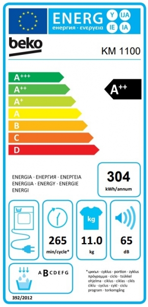 Beko KM 1100 Isı Pompalı Kurutma Makinesi