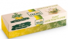 Noura Natural Demlik Poşet Limonlu Yeşil Çay 22 Adet resim