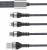 Zore Bax 3 in 1 USB Şarj Kablosu