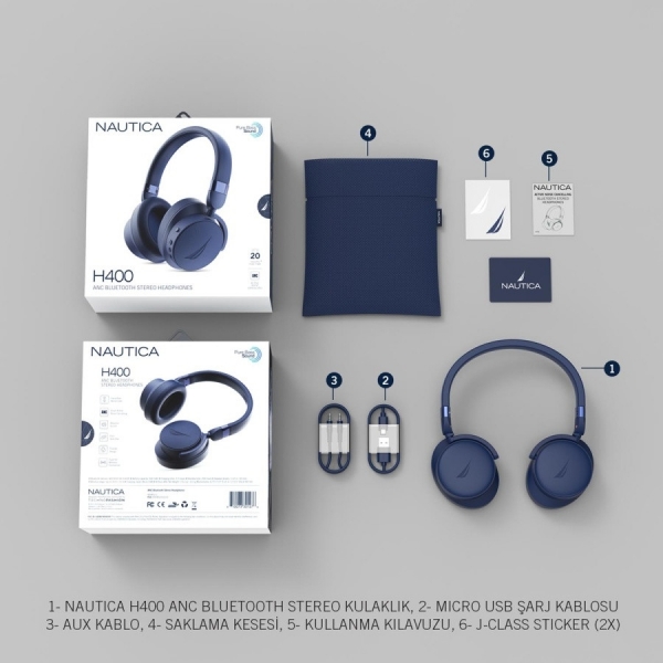 Nautica H400 Kablosuz Kulaklık