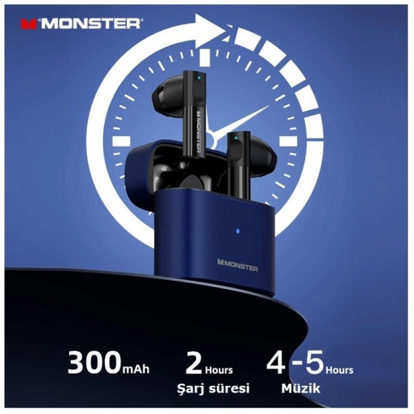 Monster Airmars XKT03 Tam Kablosuz Kulaklık