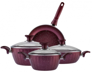 Cookplus Biogranit Dream 7 Parça Tencere ve Tava Seti