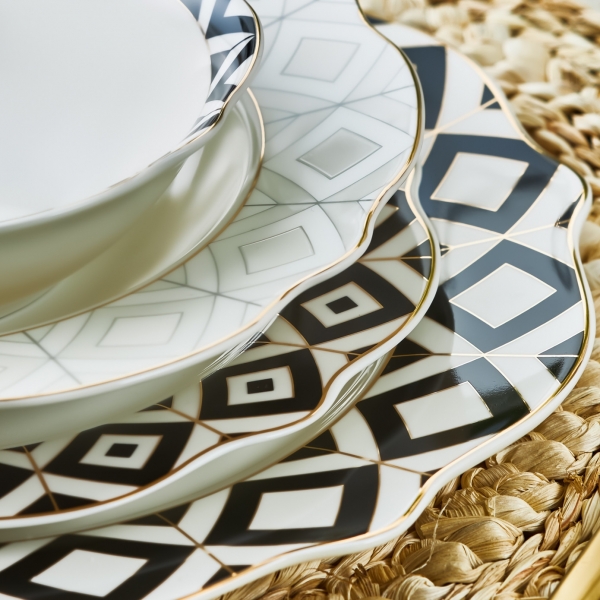 Karaca Almond Ethnic 24 Parça Yemek Takımı