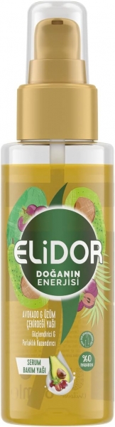 Elidor Doğanın Enerjisi Avokado ve Üzüm Çekirdeği Yağı 80 ml Bakım Yağı