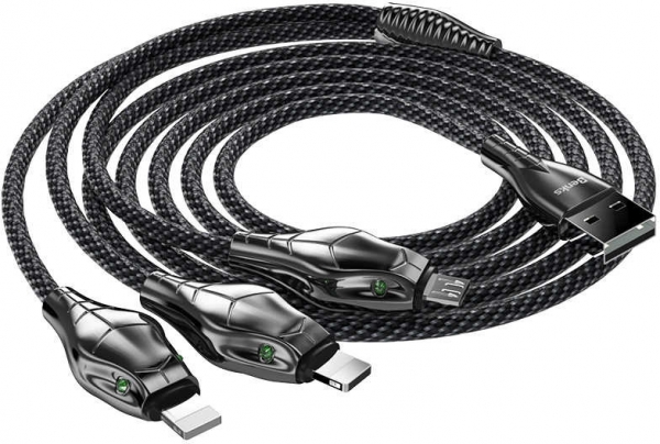 Benks Snake D27 3 in 1 Şarj Kablosu