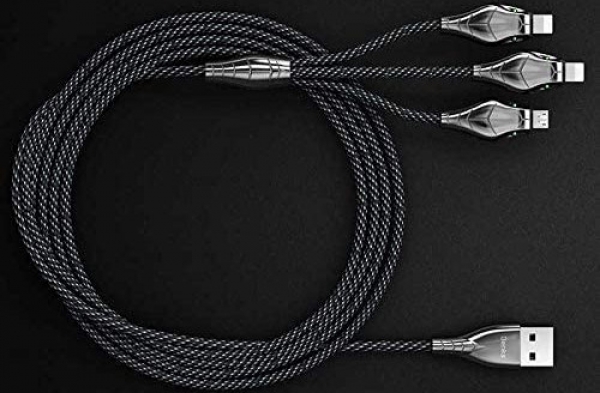 Benks Snake D27 3 in 1 Şarj Kablosu