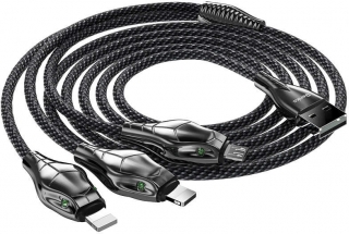 Benks Snake D27 3 in 1 Şarj Kablosu