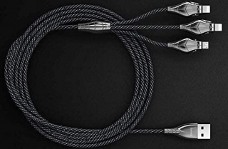 Benks Snake D27 3 in 1 Şarj Kablosu