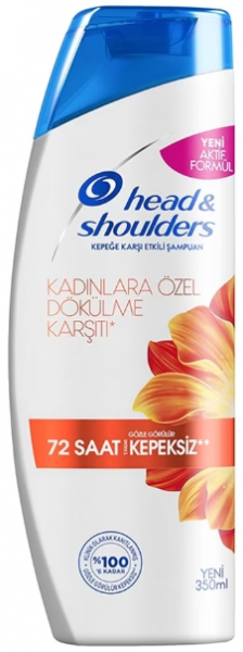 Head & Shoulders Kadınlara Özel Dökülme Karşıtı Kepeğe Karşı Etkili 350 ml Şampuan
