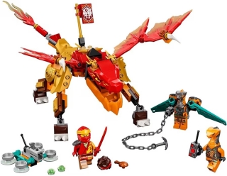 LEGO Ninjago 71762 Kai's Fire Dragon Evo