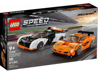 LEGO Speed Champions 76918 McLaren Solus GT ve McLaren F1 LM