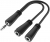 Hama 3.5mm Jack to 2x3.5mm Stereo Dönüştürücü