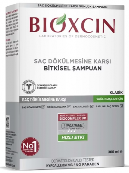 Bioxcin Saç Dökülmesine Karşı Bitkisel 300 ml Şampuan