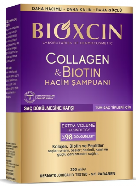 Bioxcin Collagen & Biotin Hacim 300 ml Şampuan