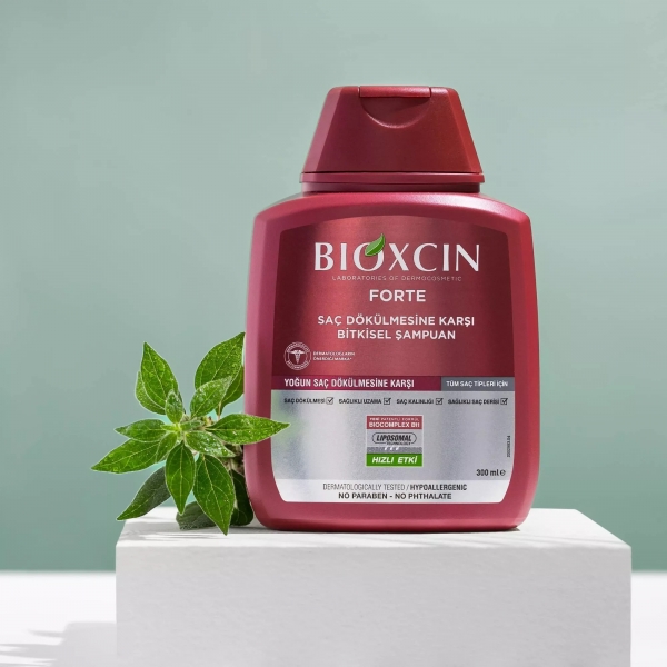 Bioxcin Forte Saç Dökülmesine Karşı Bitkisel 300 ml Şampuan