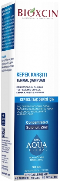 Bioxcin Aqua Thermal Kepek Karşıtı 300 ml Şampuan