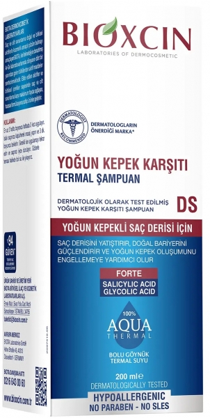 Bioxcin Aqua Thermal DS Yoğun Kepek Karşıtı 200 ml Şampuan