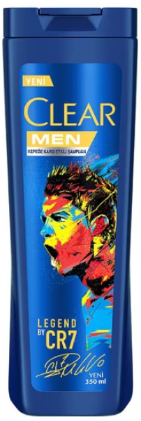 Clear Men Kepeğe Karşı Etkili Legend By CR7 Cristiano Ronaldo 350 ml Şampuan