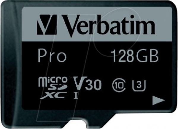 Verbatim Pro microSD (128 GB)